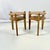 Late 20th Century Vintage Americana Rustic Southwestern Cedar Two Tiered Side Tables - A Pair. For Sale - Image 5 of 11