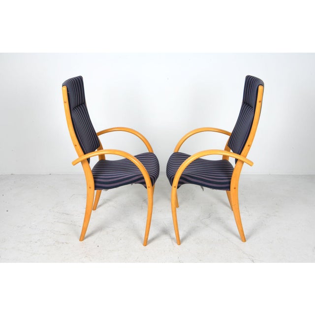 1970s Pair of Vintage 'Harlekiini' Style Finnish Lounge Chairs For Sale - Image 5 of 8