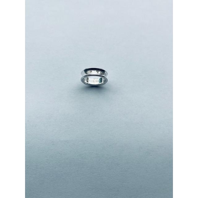 Tiffany and Co. Vintage Tiffany & Co. 1837 Concave Ring, Sterling Silver, Iconic Jewelry, Size 7 For Sale - Image 4 of 7
