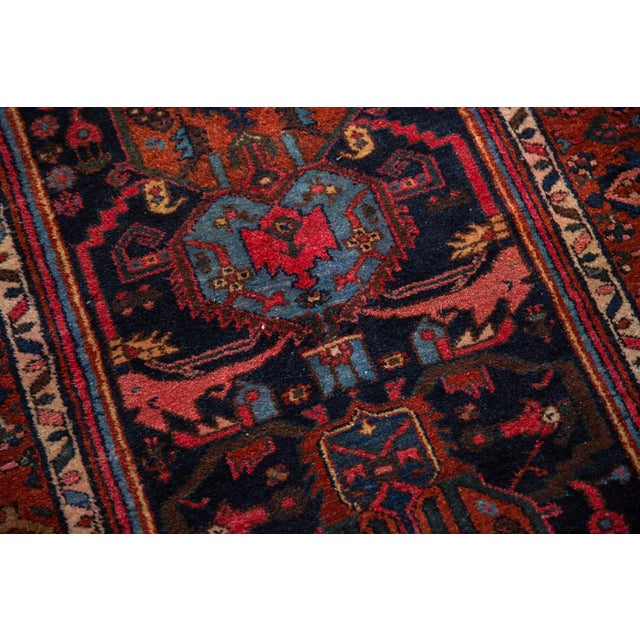 Vintage Kurdish Hamadan Rug - 3'6" x 6'5" For Sale In New York - Image 6 of 12