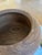 Wood D. Carlson Signed Segmented Ash Wood Vessel 1994 Pacific Northwest Studio Wood Art Chatter Textured Woodturning Organic Modern Wabi-Sabi For Sale - Image 7 of 7
