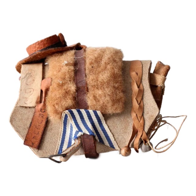 Vintage Miniature Andean Folk Art Figurine For Sale