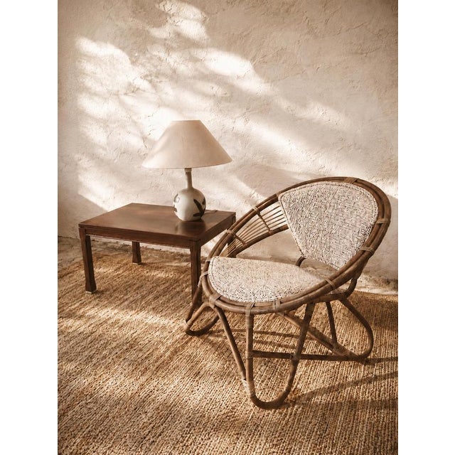 1960s Japanese Imaeda Rattan Lounge Chairs, 1960s, Set of 2 For Sale - Image 5 of 13