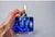Superb ice cube lighter designed and produced by antonio imperatore in italy in the 1970s. Lighter in blue murano glass...