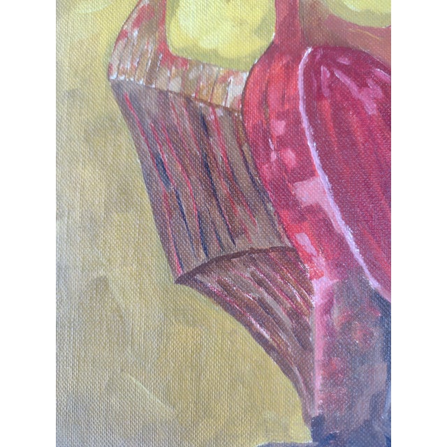 "Spreening Sparrow" (After Morris Graves) Original Oil by Anita Blythe 8 X 10 For Sale In Santa Fe - Image 6 of 9