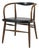 Walnut Mid-Century Modern Armchair by Boling For Sale