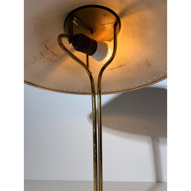 Vintage Brass Table Lamp For Sale - Image 4 of 8