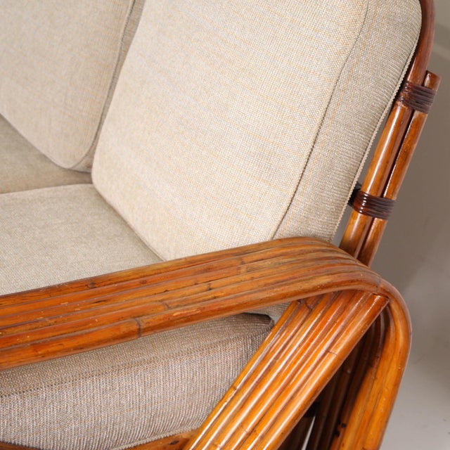 Rattan Sofa from Paul Frankl, 1970s For Sale - Image 18 of 18