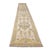 21st Century Turkish Oushak Wool 3x19 Gold & Ivory Handmade Runner Rug #1144106 For Sale - Image 4 of 10