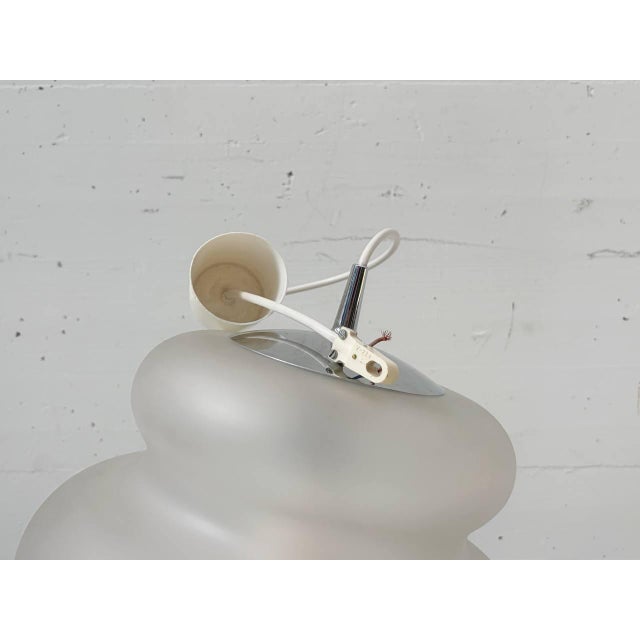 AH 43 Pendant Lamp in Satin-Finished Crystal Glass from Peill & Putzler , 1970s For Sale - Image 4 of 14