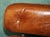 Animal Skin Set of Brown Leather Lounge Armchair and Ottoman with Bentwood Frame from Artsome For Sale - Image 7 of 18