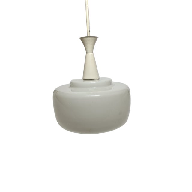 Vintage Pendant Lamp in Glass, Germany, 1960s For Sale - Image 3 of 10