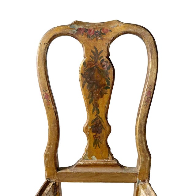 Antique European Fancy Chairs - A Pair For Sale - Image 9 of 12