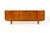 Mid-Century Modern 1960s Attributed to Danish Modern Mid Century Teak Credenza Sideboard — Sliding Doors — Dyrlund For Sale - Image 3 of 10