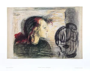 Edvard Munch, the Sick Child, Poster