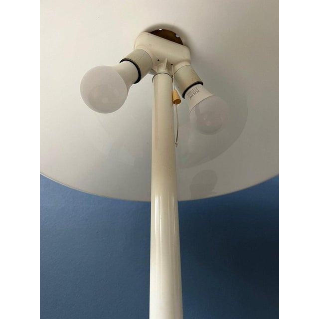 Mid-Century White Mushroom Table Lamp from Dijkstra For Sale - Image 9 of 10
