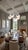 Mid-Century Modern Chrome and Clear Glass Five-Light Globe Chandelier, 1970s, in Very Good conditions. Designed 1970 to...