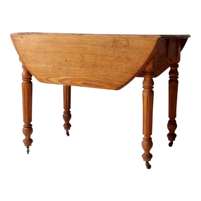 Antique Drop Leaf Table For Sale