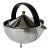 1980s Carsten Jorgensen for Bodum "The Tea Bowl" Stainless Steel Tea Pot For Sale