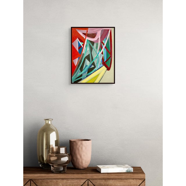 Abstract Contemporary Abstract Oil on Panel "Luxuriate" by Ashlynn Browning For Sale - Image 3 of 5
