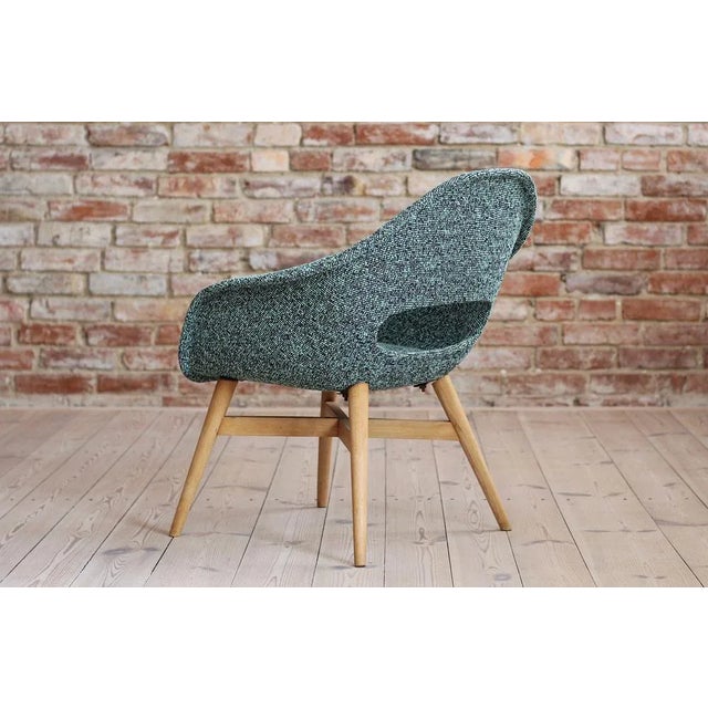 Wood Set of Lounge Chairs by Miroslav Navrátil, Czech Republic, 1950s For Sale - Image 7 of 18