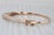 Whispers 1.63ctw Ruby Diamond Contoured Bangle Bracelet 18k Rose Gold 6.25" For Sale In Greensboro - Image 6 of 7