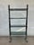 Vintage Glass and Steel Bookcase, 1970s For Sale - Image 3 of 7