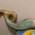 Folk Art Carved Wood Swimming Mermaid Holding Seashell For Sale - Image 3 of 9