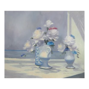 Floral 19, Les Bullene, Painting