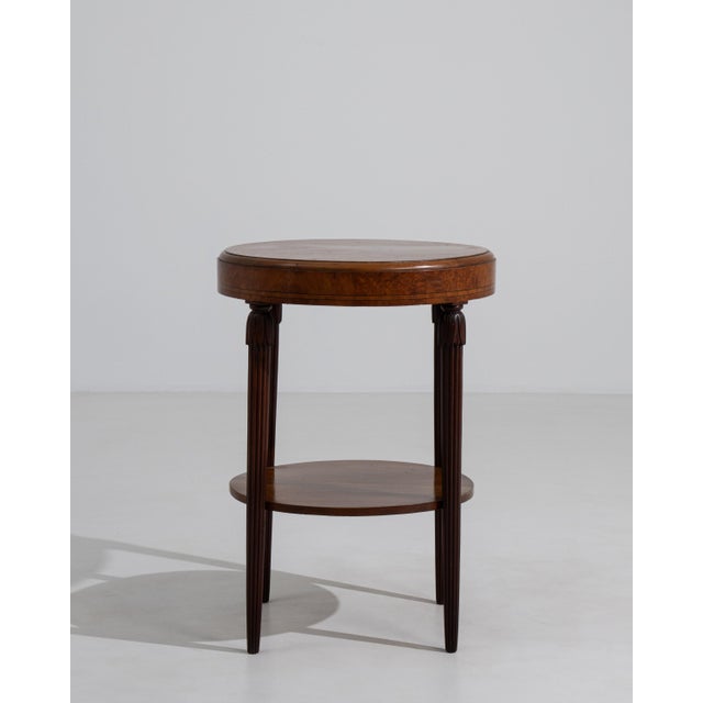 French Art Deco Bouillotte Side Table, Circa 1920 France For Sale In Greensboro - Image 6 of 12