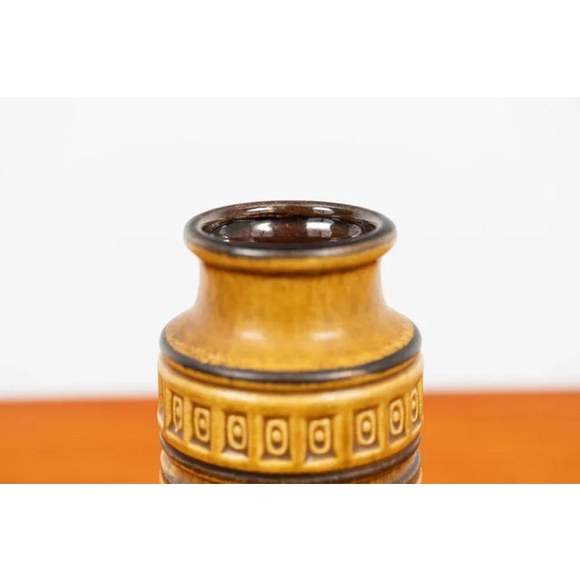 Mid-Century Modern Vase Set by Scheurich, 1960s, Set of 3 For Sale - Image 3 of 12