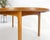 Brown Dux of Sweden Oval Walnut Danish Dining Table w/ 3Leaves Total 135" in Length For Sale - Image 8 of 12