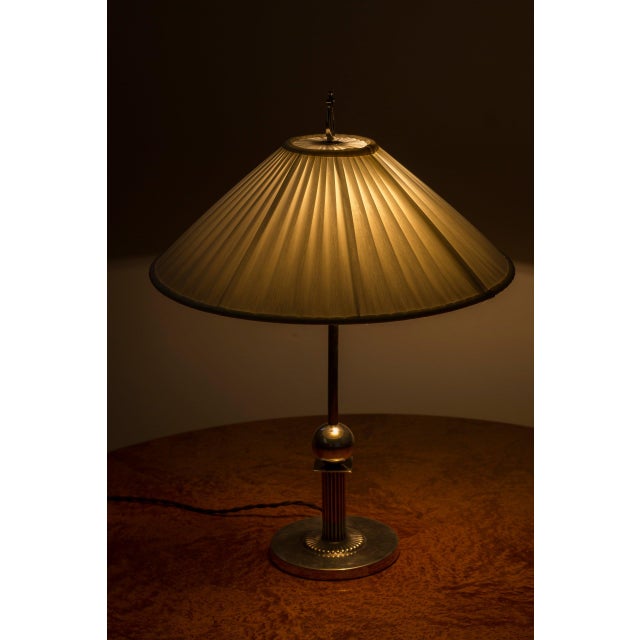 Table Lamp by C. G. Hallberg, 1930s For Sale - Image 13 of 17