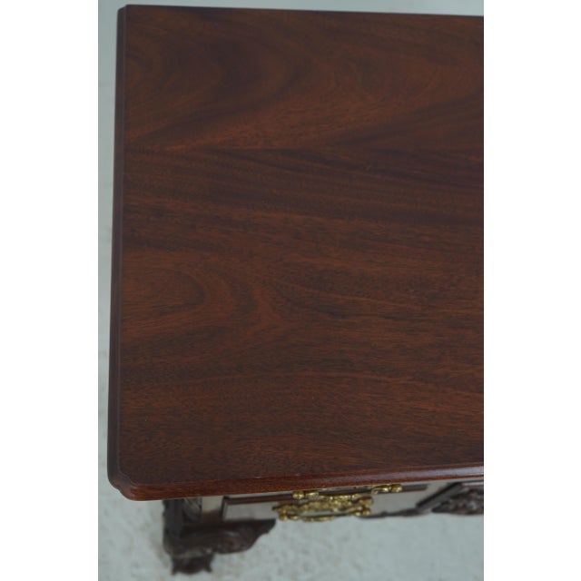 Kindel Winterthur Collection Mahogany Lowboy For Sale - Image 13 of 17