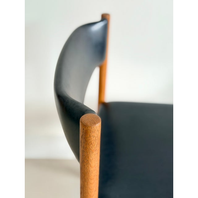Black Dining Chair by Cees Braakman for Pastoe, Netherlands, 1950s For Sale - Image 8 of 18