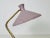 Italian Brass and Violet Table Lamp, Italy, 1960s For Sale - Image 3 of 11