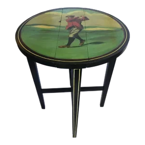 Vintage Handmade Occasional Table - Gentlemen Golfer - Later 20th Century