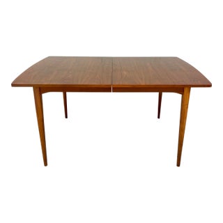1963 Drexel Declaration Walnut Expanding Dining Table For Sale