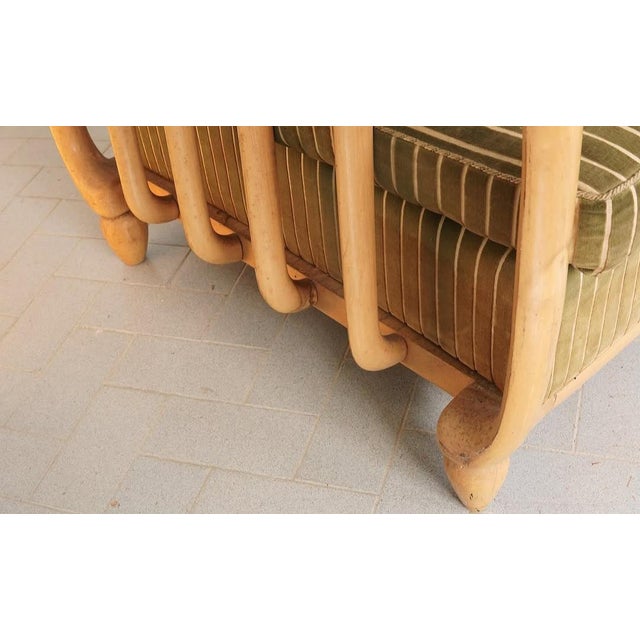 Mid-Century Modern Italian Wall Sofa, 1950s For Sale - Image 3 of 6