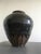 Late 18th Century Khmer Brown Glazed Terracotta Vase For Sale - Image 12 of 18