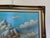 Blue Oil Painting Sailing Ship Seascape Signed Maritime Art Ocean Waves Nautical For Sale - Image 8 of 9