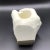 Late 20th Century Dapila White Ceramic Hand Fist Pencil Pen Holder For Sale - Image 5 of 13
