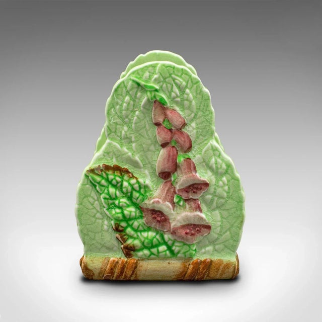 1940s Vintage Ceramic Decorative Breakfast Stand, English For Sale - Image 6 of 9