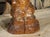 Pair of Antique French Carved Pine Busts of a Boy and a Girl, Circa 1900 For Sale - Image 16 of 18