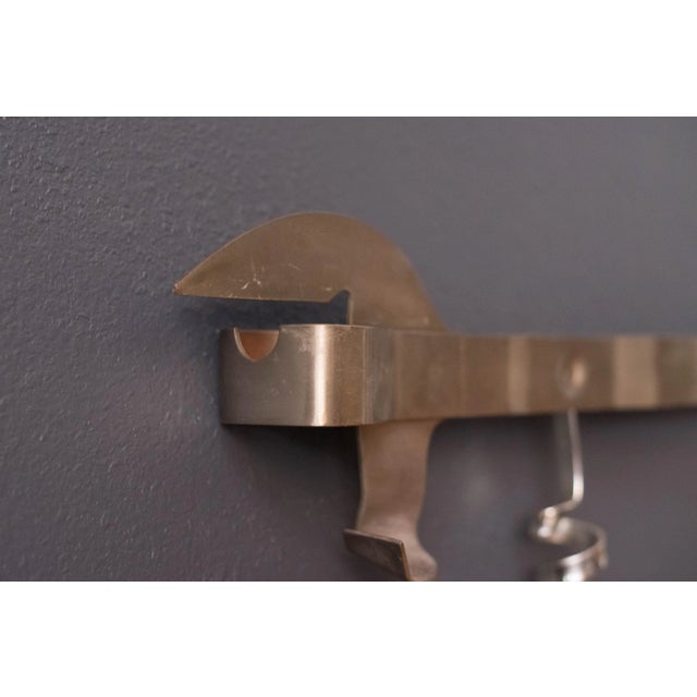 Mid Century Pop Art Curtis Jere Corkscrew Bottle Opener Sculpture For Sale - Image 10 of 13