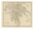 Antique Map of Greece with the Morea and Negropont and Kephalonia, 1858 For Sale