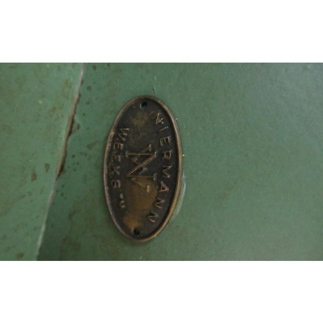 1990s Niermann Weeks Paint Decorated Parson Tray Top Serving Coffee Table For Sale - Image 12 of 12