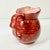 1990s 1990s Boho Chic Farmhouse Scalloped Handle Hand Painted Ceramic Pitcher. For Sale - Image 5 of 14