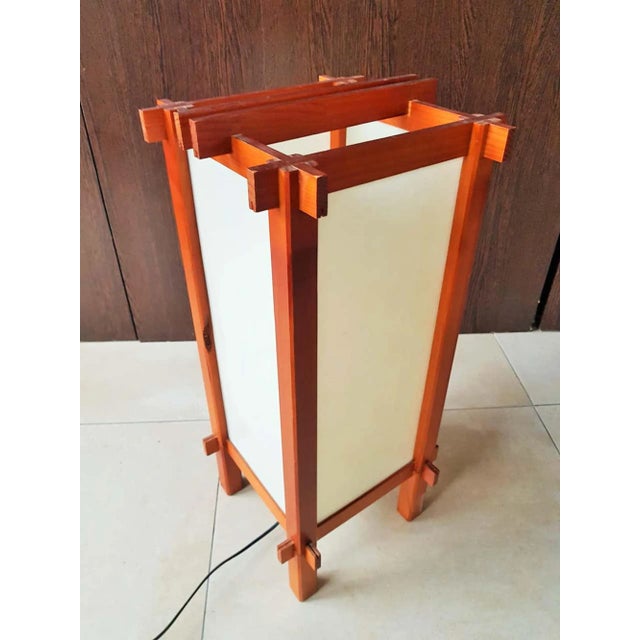 Wood Mid-Century Danish Floor Lamp, 1960s For Sale - Image 7 of 11