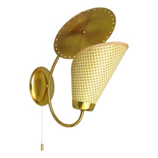 Wall Lamp in Brass, Germany, 1960s For Sale
